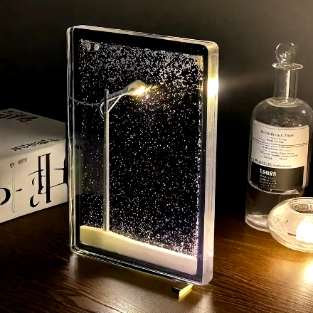 DIY Snowy Night Lamp Kit